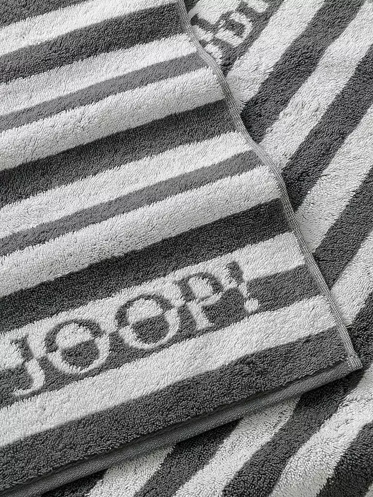 JOOP | Toalla de ducha SPLIT STRIPES 80x150cm Piedra | Gris