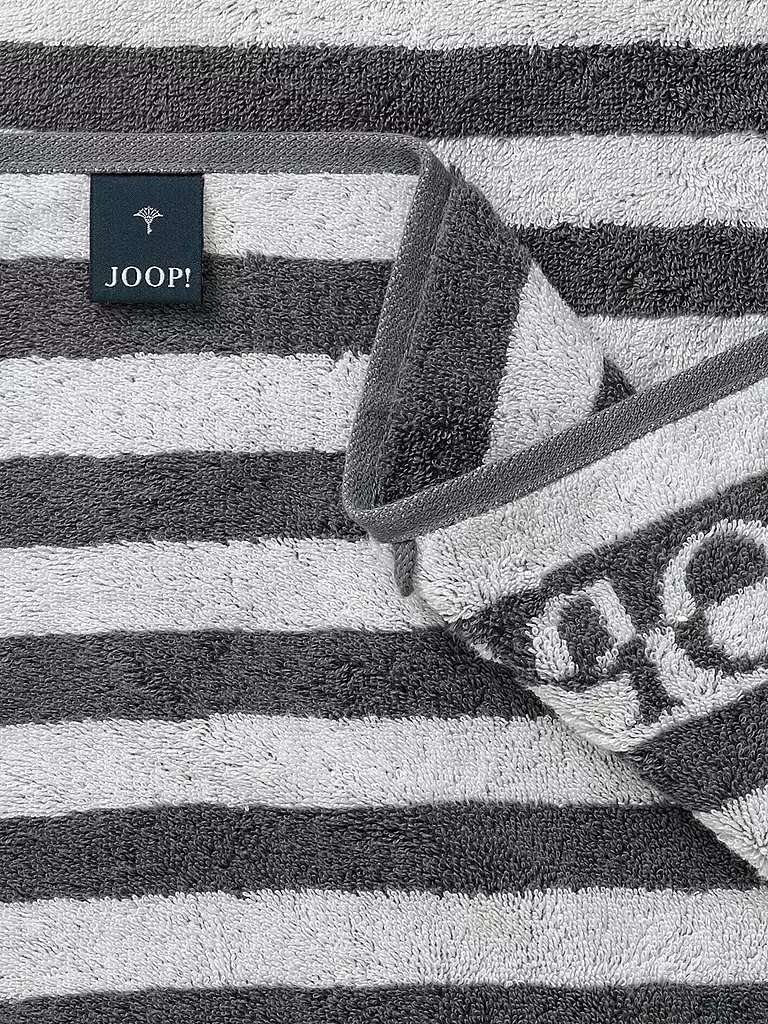 JOOP | Toalla de ducha SPLIT STRIPES 80x150cm Piedra | Gris