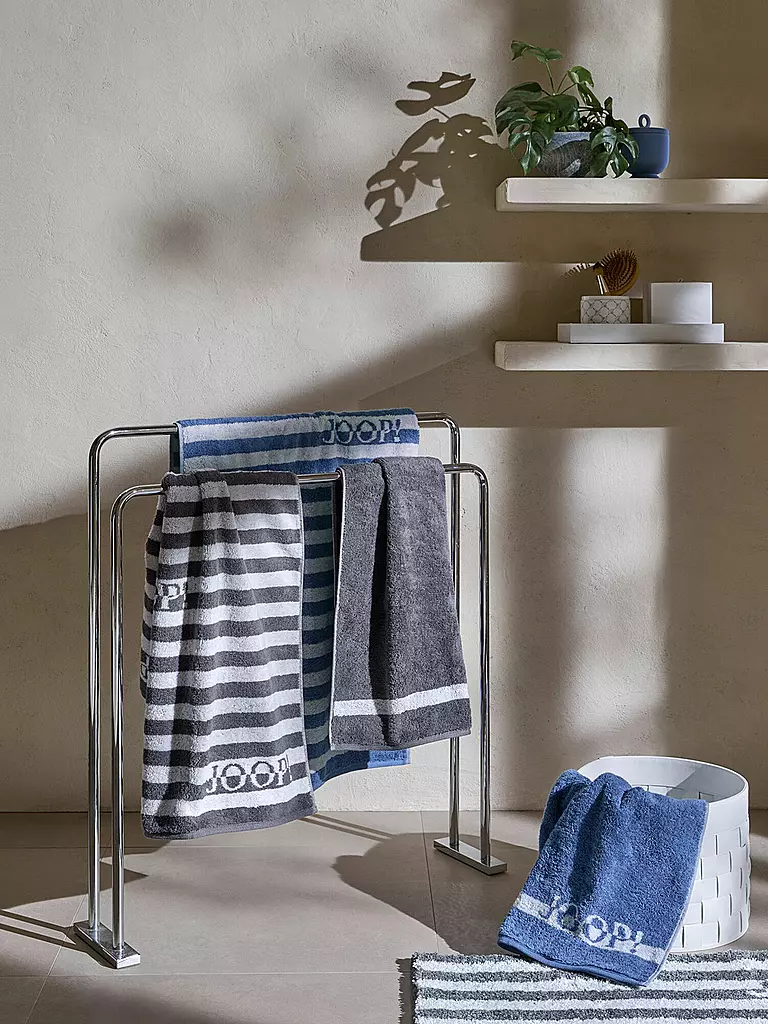 JOOP | Toalla de ducha SPLIT STRIPES 80x150cm Piedra | Gris