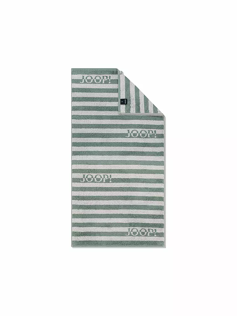 JOOP | Toalla de ducha SPLIT STRIPES 80x150cm Pinie | Verde claro