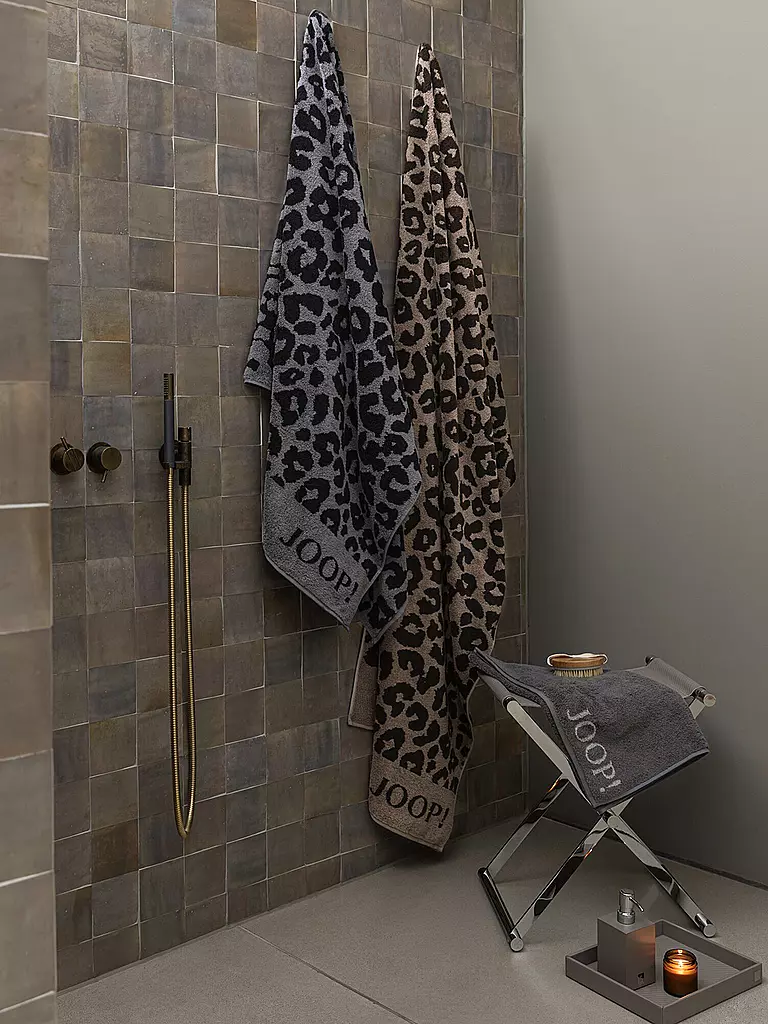 JOOP | Toalla de sauna 80x200cm LEO Grafito | Gris