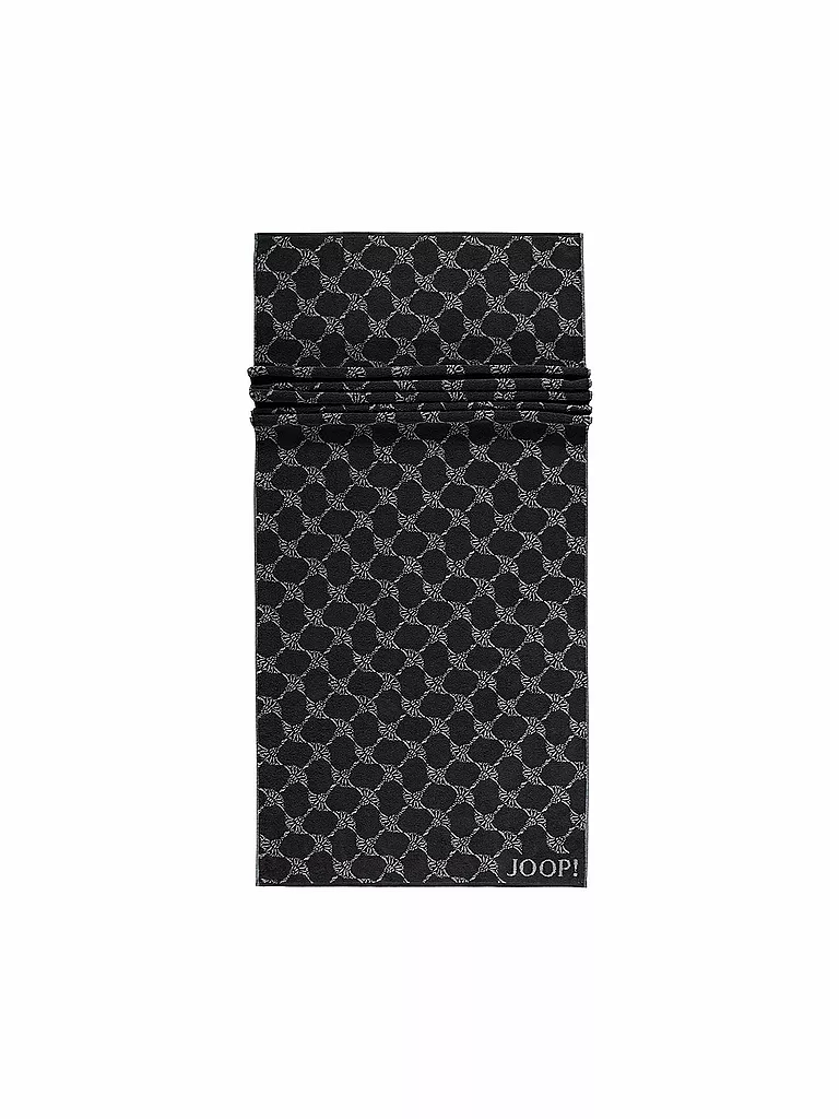 JOOP | Toalla de sauna Cornflower 80x200cm Negro | Negro