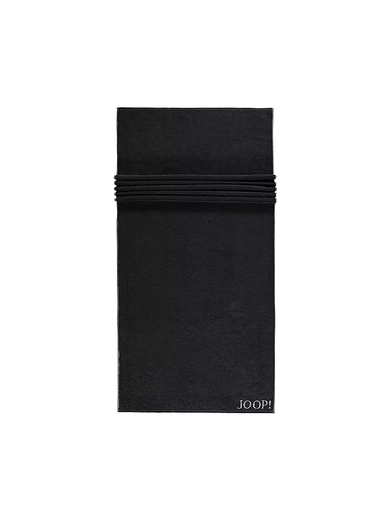 JOOP | Toalla de sauna Doubleface 80x200cm Negro | Negro
