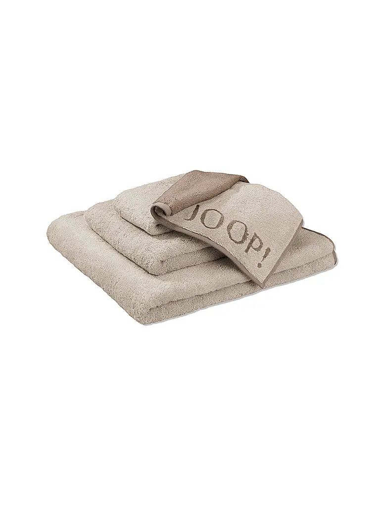 JOOP | Toalla de tocador 30x50cm CONTOUR DOUBLFACE Crema | Beige