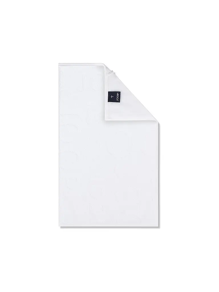 JOOP | Toalla de tocador 30x50cm STUDIO REPEAT Blanco | Blanco