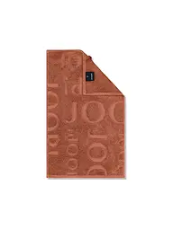 JOOP | Toalla de tocador 30x50cm STUDIO REPEAT Grafito | Cobre