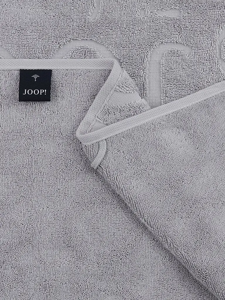 JOOP | Toalla de tocador 30x50cm STUDIO REPEAT Platino | Gris claro