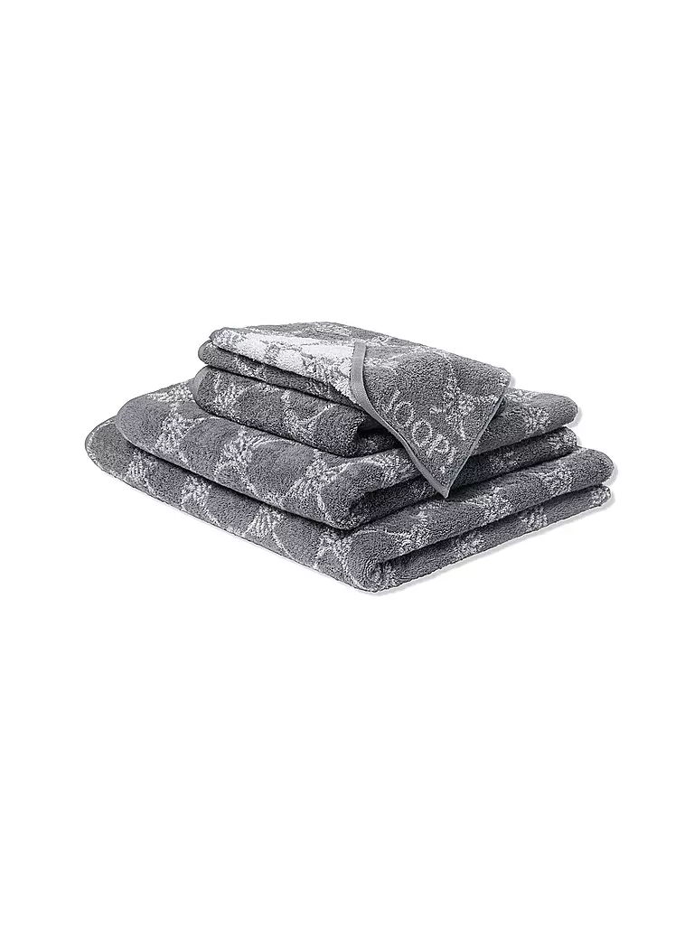 JOOP | Toalla de tocador Cornflower 30x50cm (Antracita) | Gris