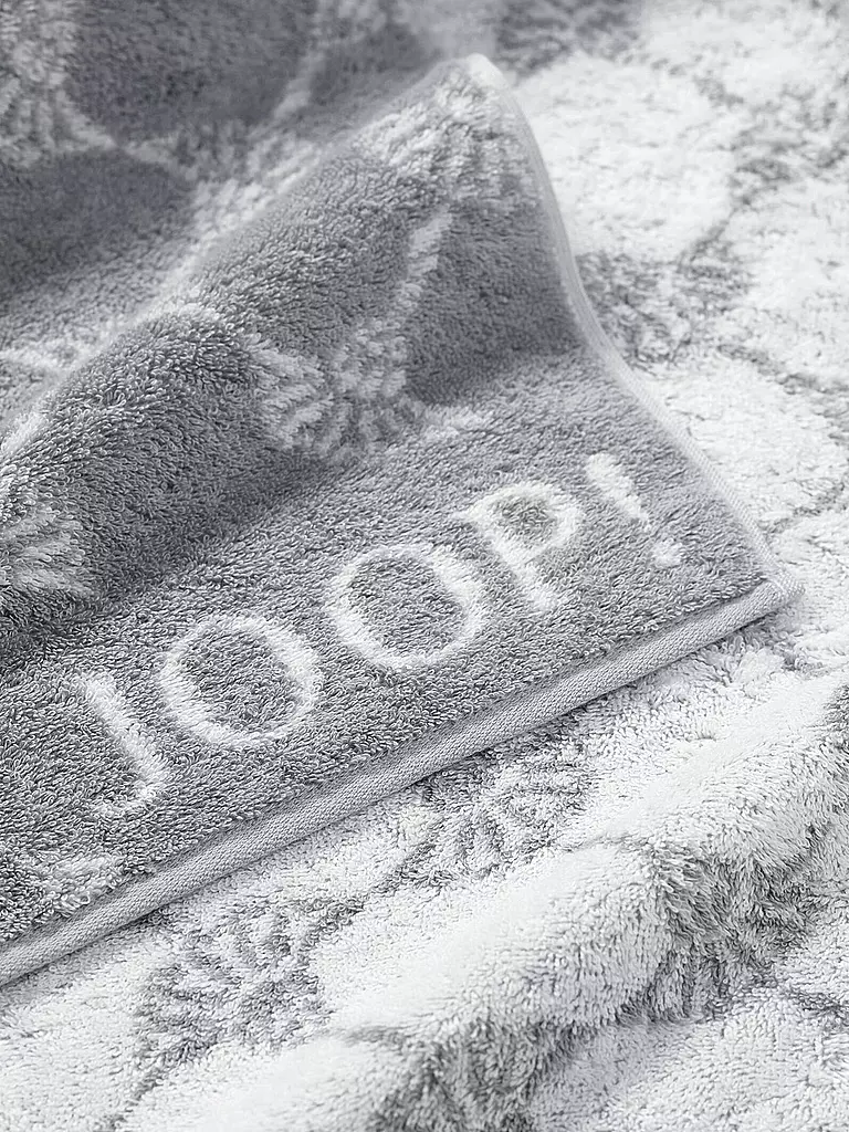 JOOP | Toalla de tocador Cornflower 30x50cm Plata | Gris