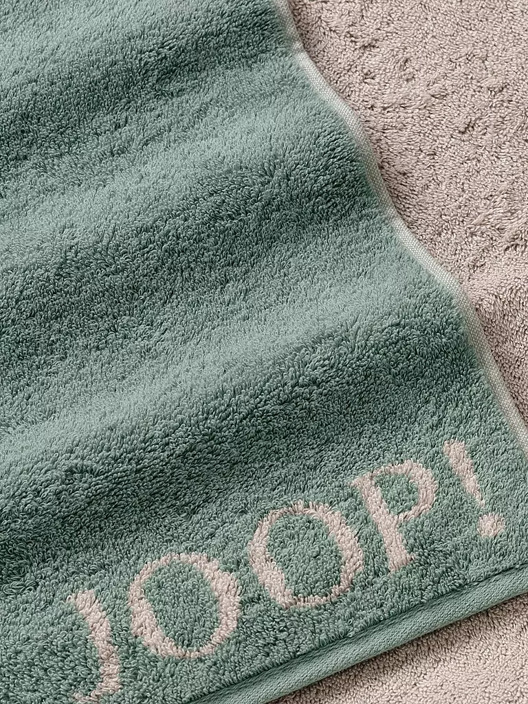 JOOP | Toalla de tocador Doubleface 30x50cm Pinie | Verde claro