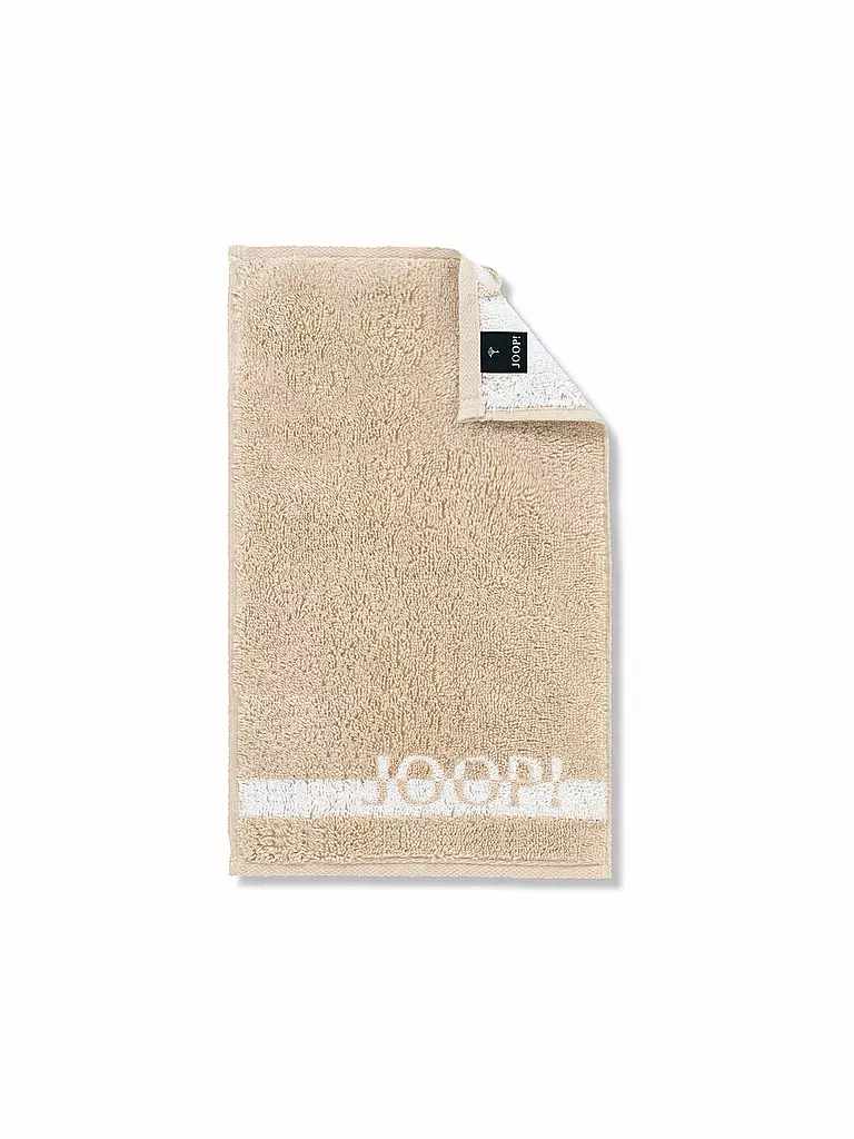 JOOP | Toalla de tocador SPLIT DOUBLEFACE 30x50cm Naturaleza | Crema