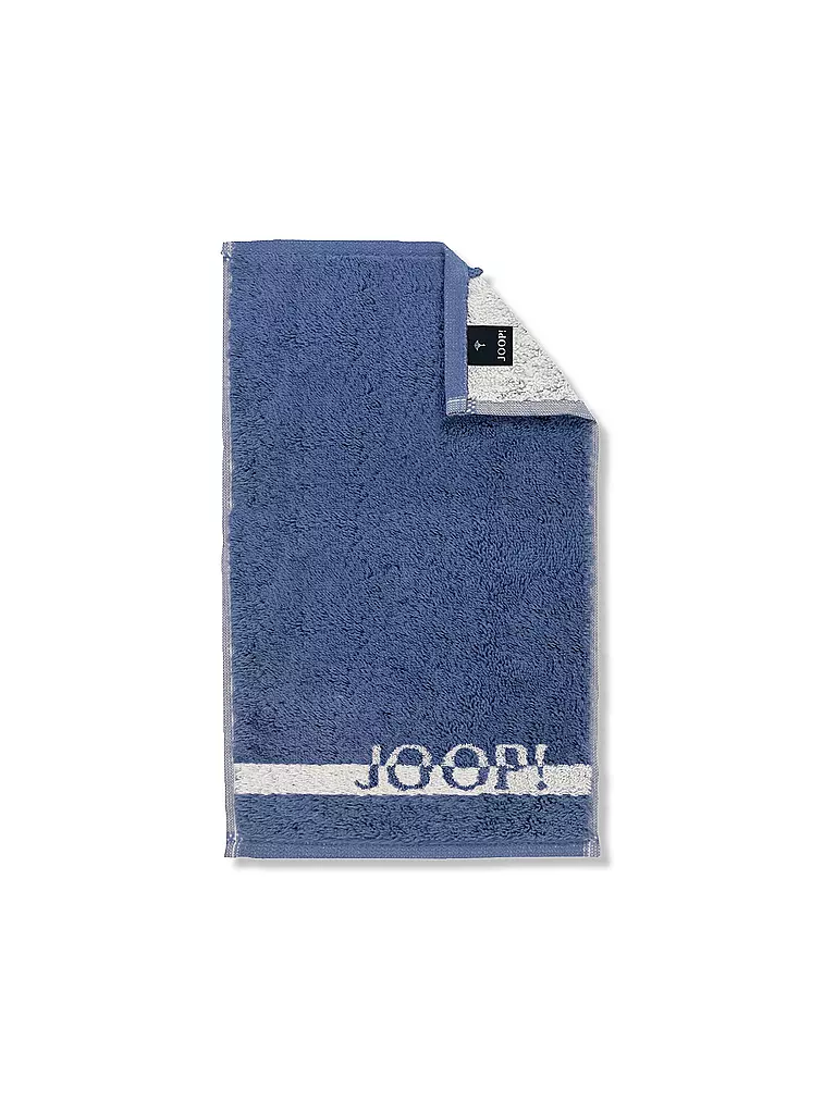 JOOP | Toalla de tocador SPLIT DOUBLEFACE 30x50cm Ocean | Azul oscuro