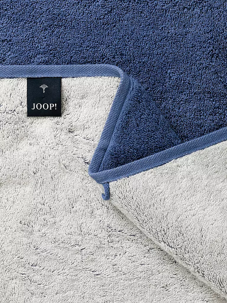 JOOP | Toalla de tocador SPLIT DOUBLEFACE 30x50cm Ocean | Azul oscuro