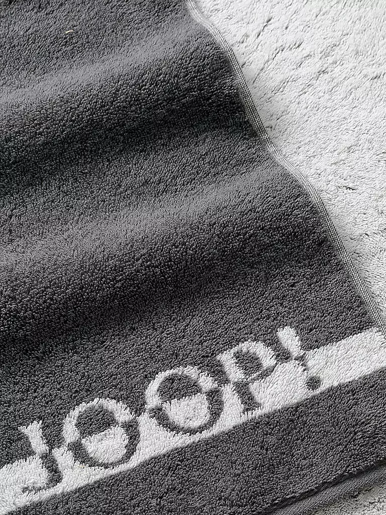 JOOP | Toalla de tocador SPLIT DOUBLEFACE 30x50cm Piedra | Gris