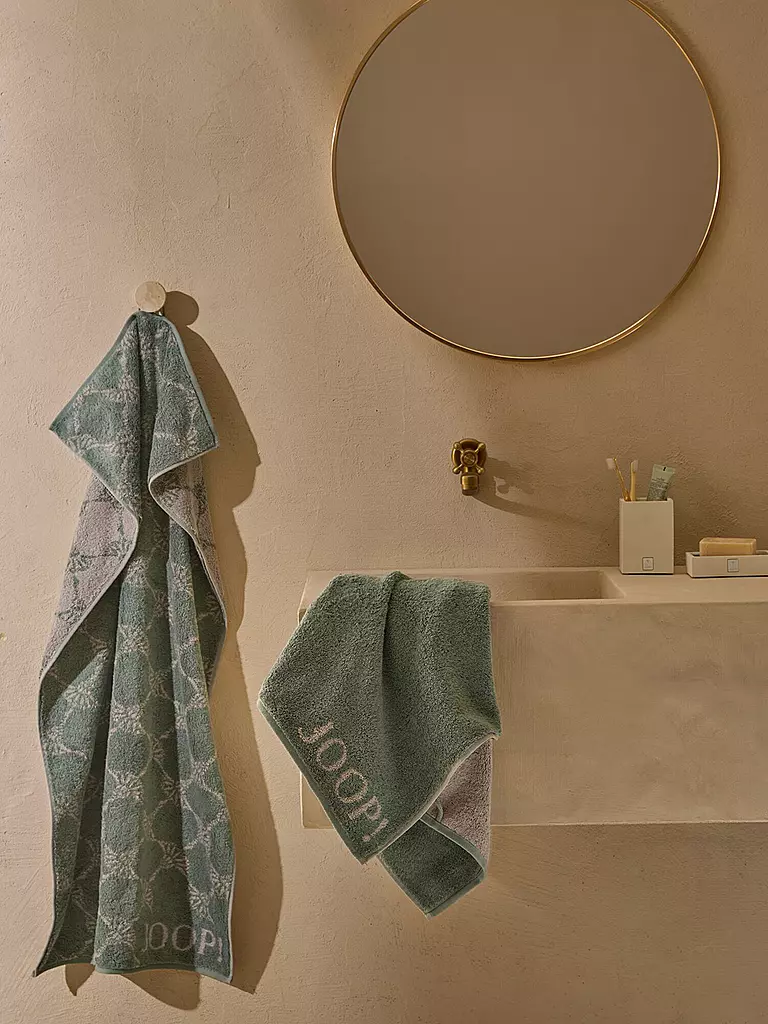JOOP | Toalla Doubleface 50x100cm Pinie | Verde claro