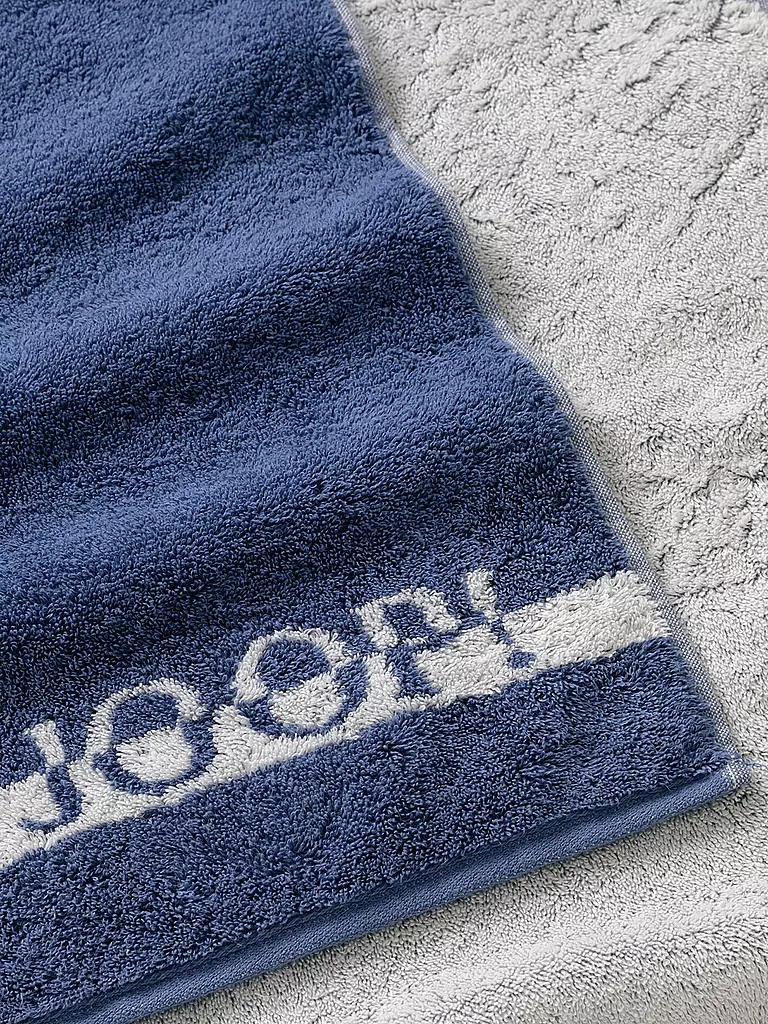 JOOP | Toalla SPLIT DOUBLEFACE 50x100cm Ocean | Azul oscuro