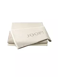 JOOP | Manta para el hogar - Plaid 150x200cm Uni Doubleface Plata/Navy | Crema