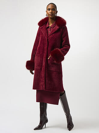 JOSEPH RIBKOFF | Abrigo de imitación de piel