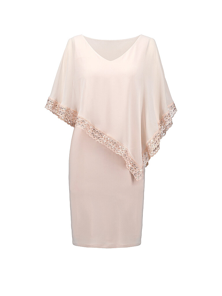 Vestido de cóctel rosa 42