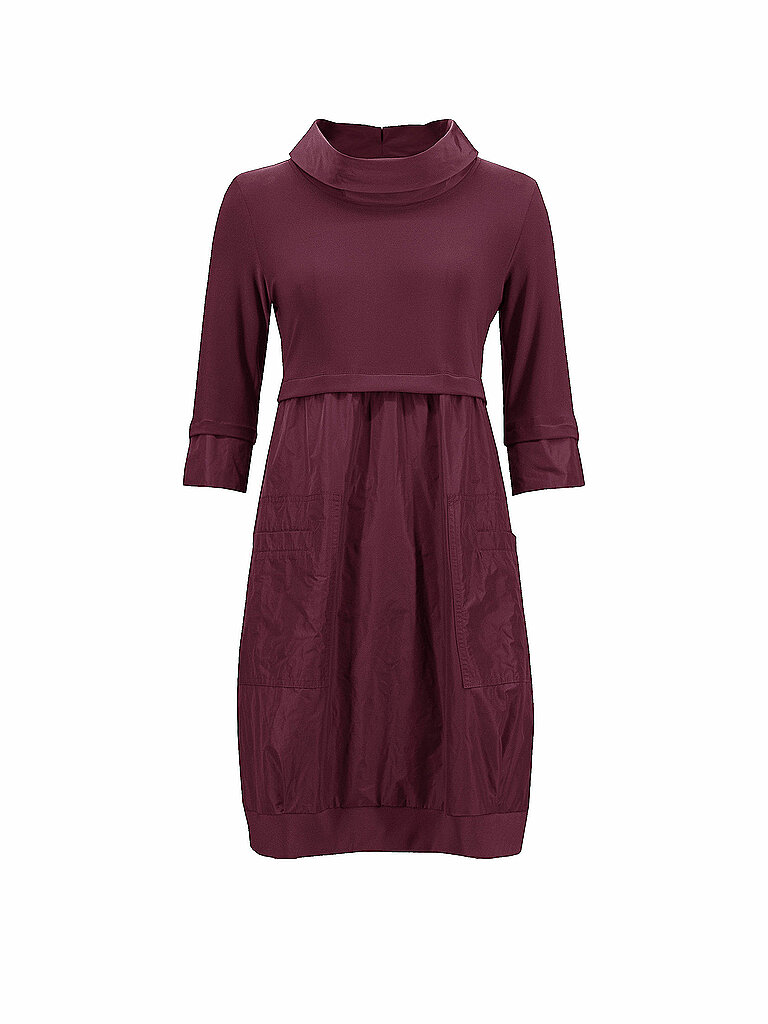 Minivestido rojo oscuro 44