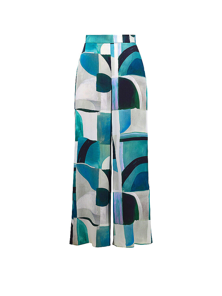 Pantalones Marlene turquesa 48
