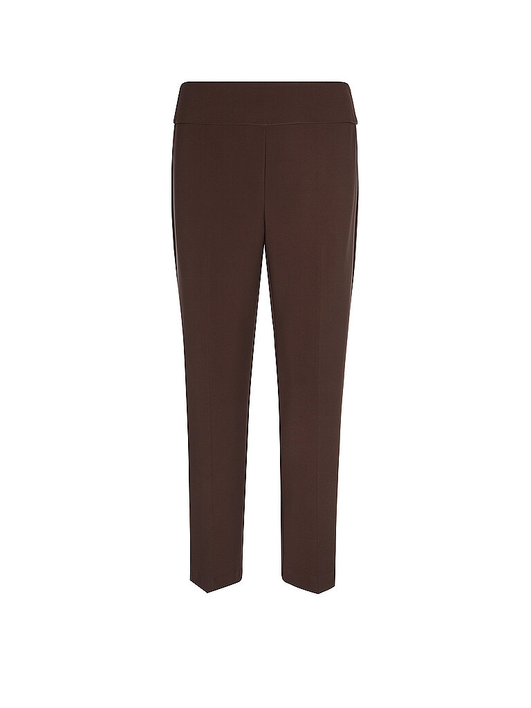 Pantalón de punto 7/8 marrón 46