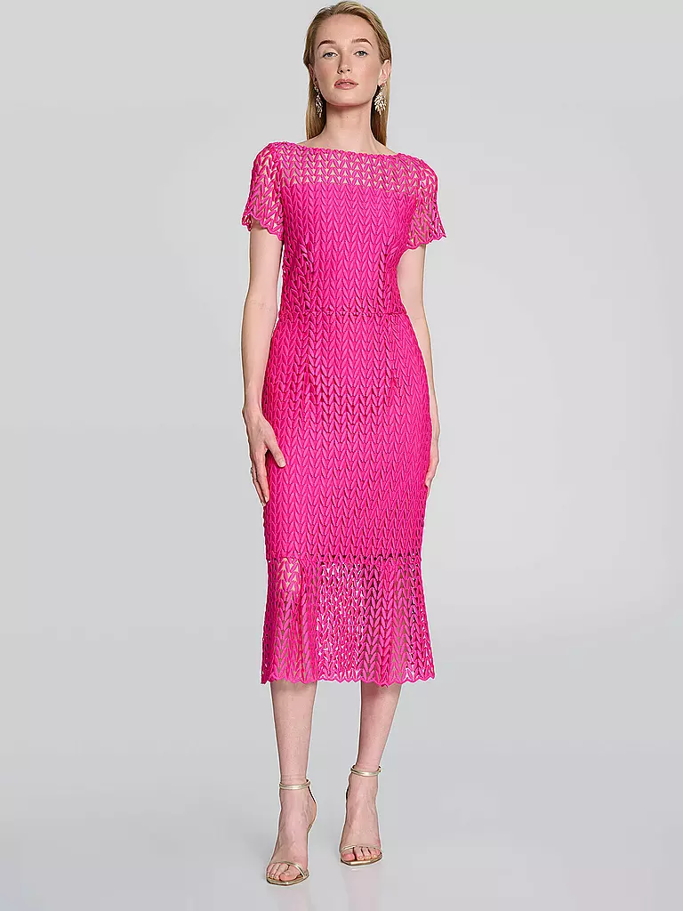 JOSEPH RIBKOFF | Abendkleid | Fucsia