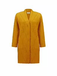 JOSEPH RIBKOFF | Abrigo con aspecto de piel | Mostaza