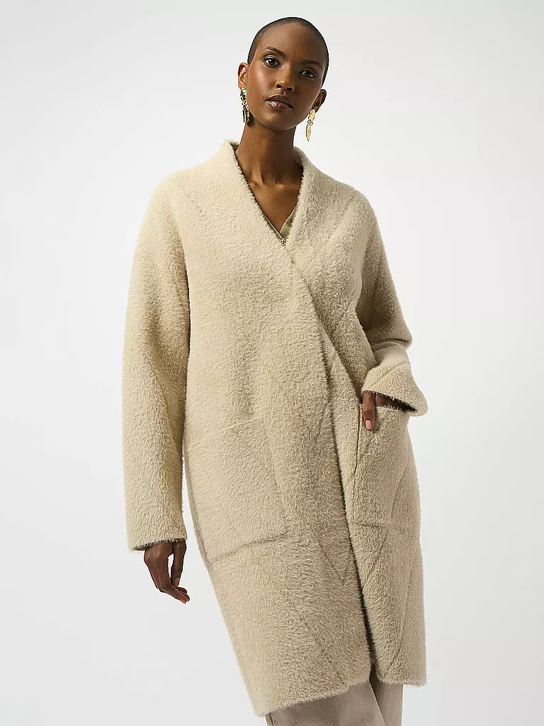 JOSEPH RIBKOFF | Abrigo con aspecto de piel | 