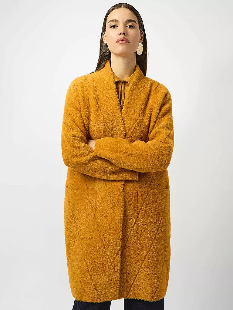 JOSEPH RIBKOFF | Abrigo con aspecto de piel | 