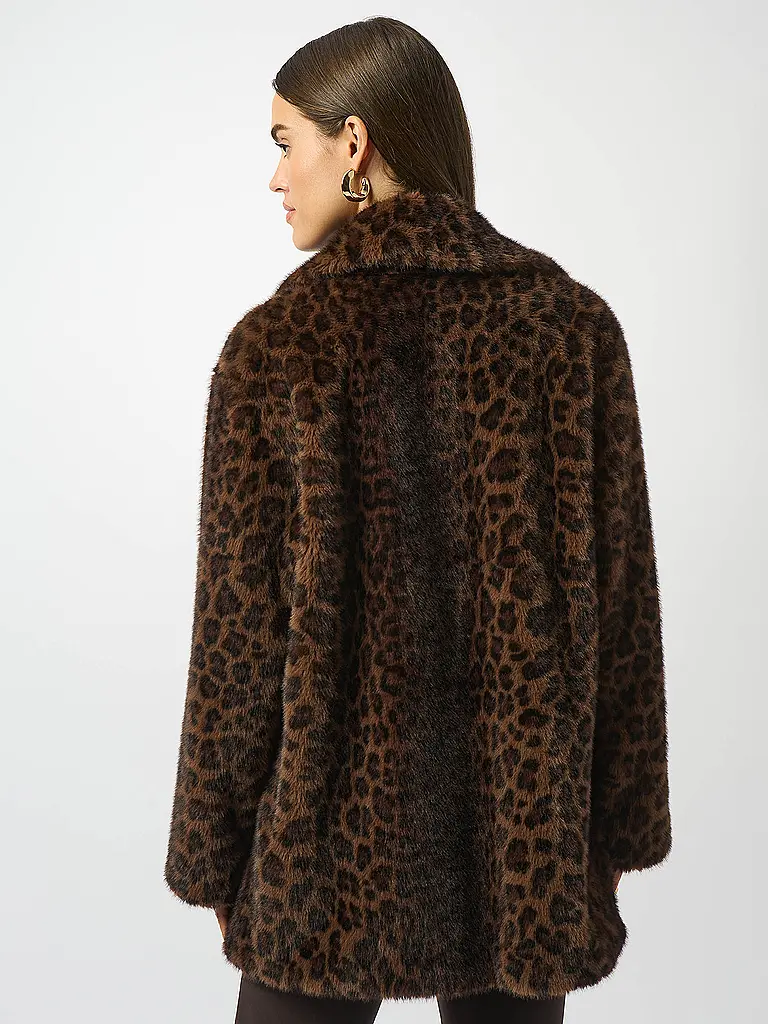 JOSEPH RIBKOFF | Abrigo de piel sintética | Negro