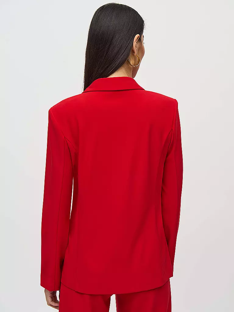 JOSEPH RIBKOFF | Blazer in Lederoptik  | Rojo