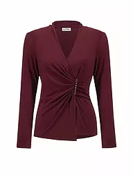JOSEPH RIBKOFF | Camiseta de manga larga | Rojo oscuro