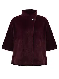 JOSEPH RIBKOFF | Chaqueta con aspecto de piel | Rojo oscuro