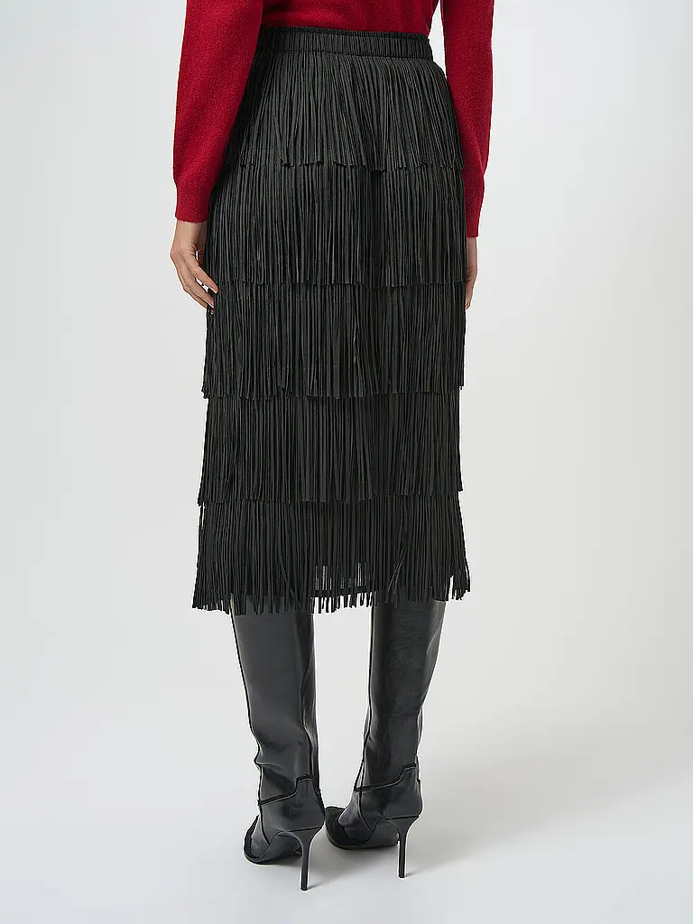 JOSEPH RIBKOFF | Midi falda | Negro