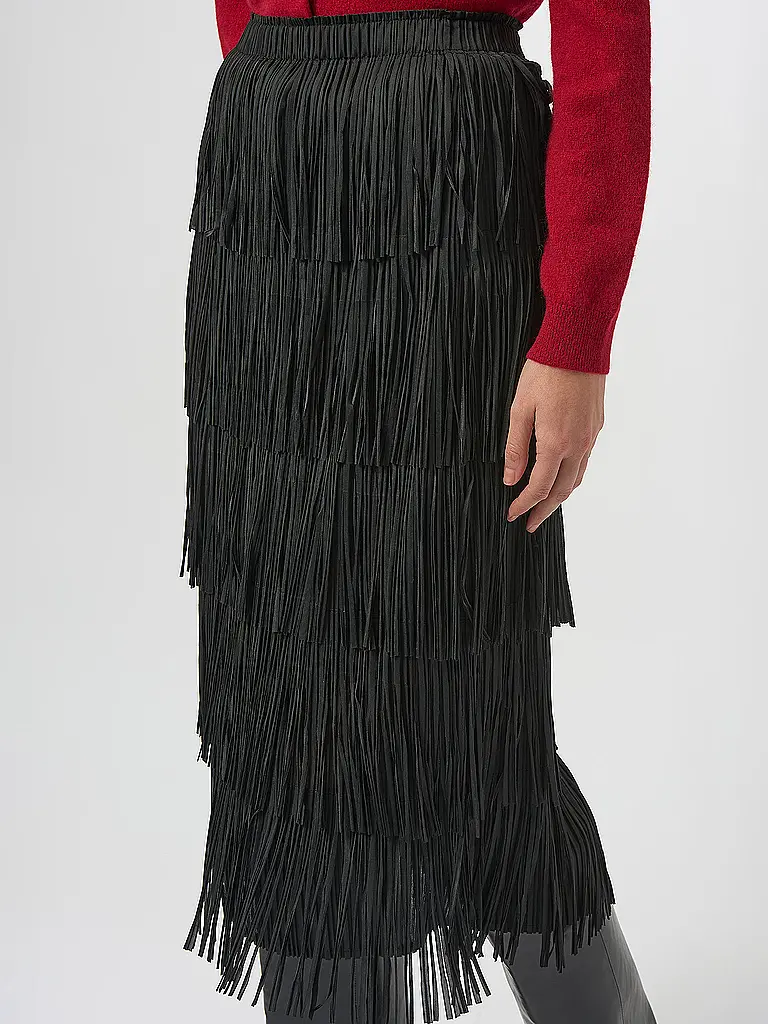 JOSEPH RIBKOFF | Midi falda | Negro