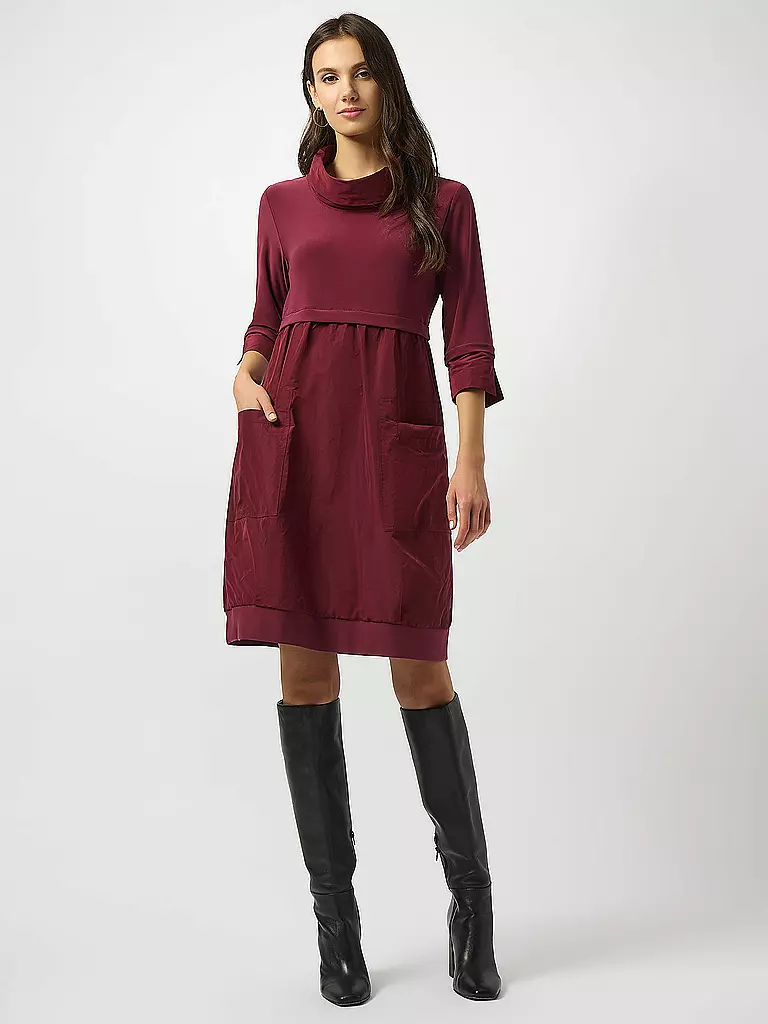 JOSEPH RIBKOFF | Minivestido | Rojo oscuro