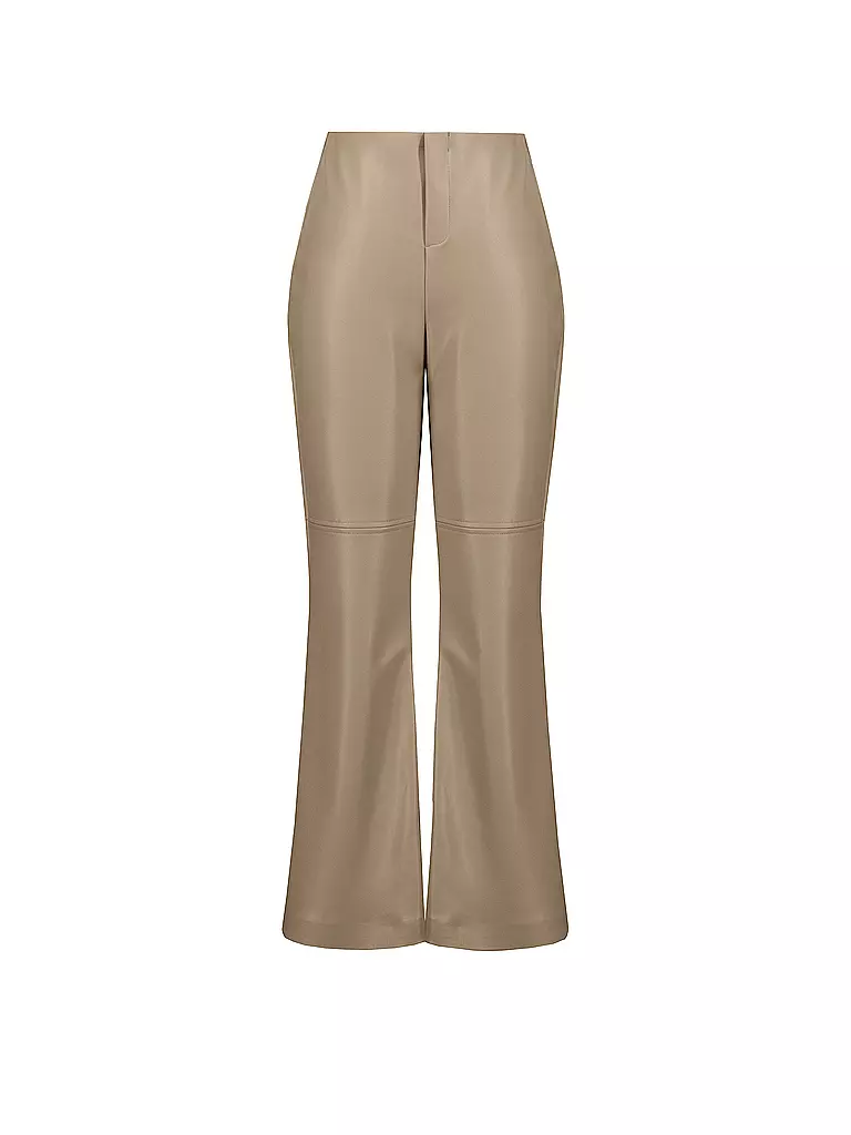 JOSEPH RIBKOFF | Pantalones con aspecto de cuero | Camel