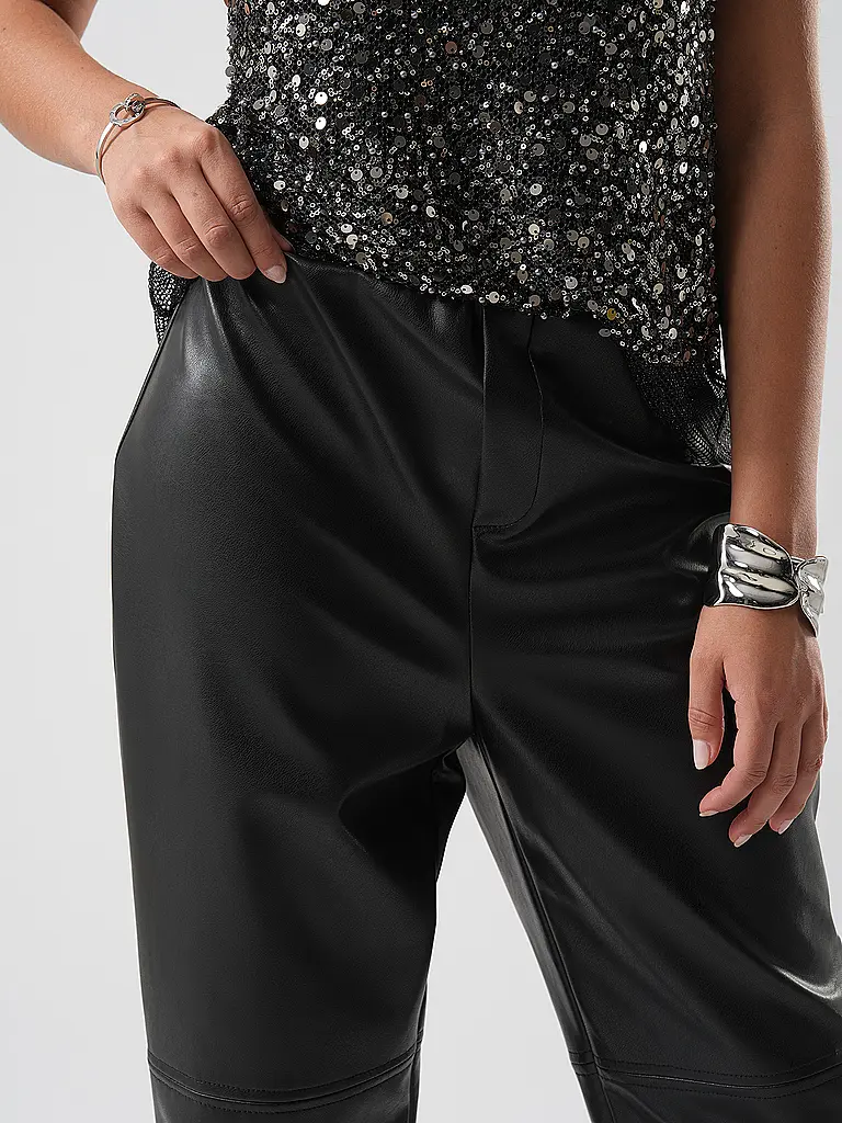 JOSEPH RIBKOFF | Pantalones de Imitación de Cuero | 