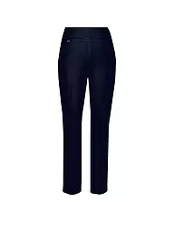 JOSEPH RIBKOFF | Pantalones de talle alto corte slim | Azul oscuro