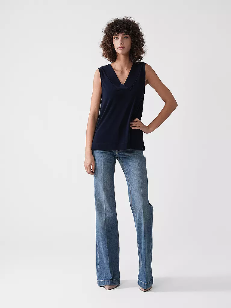JOSEPH RIBKOFF | Top | Azul oscuro