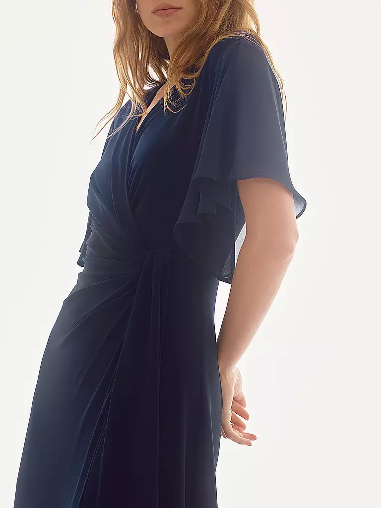 JOSEPH RIBKOFF | Vestido de noche | Azul oscuro