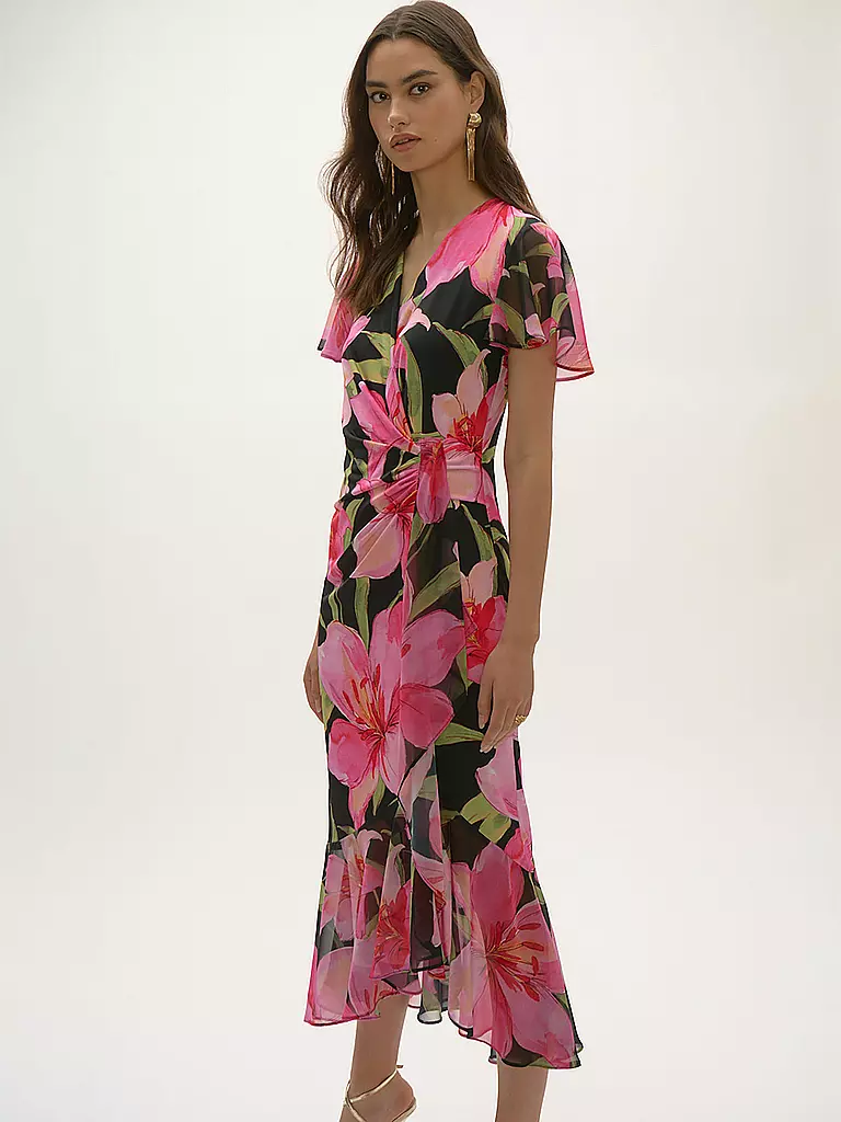 JOSEPH RIBKOFF | Vestido de noche | Fucsia