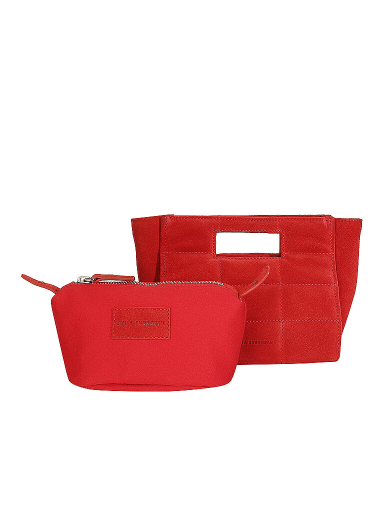 Julia Skergeth Bolso de cuero - Mini Bag EDICIÓN LIMITADA rojo