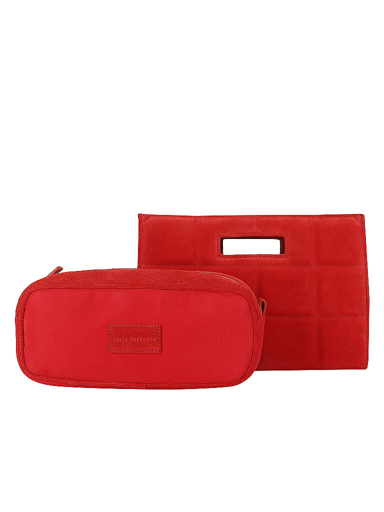 Julia Skergeth Bolso de cuero - Bolso bandolera EDICIÓN LIMITADA rojo