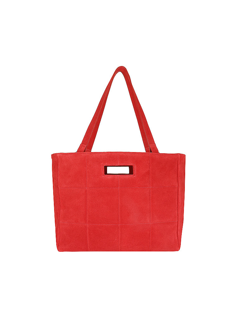 Julia Skergeth Bolso de cuero - Shopper EDICIÓN LIMITADA rojo