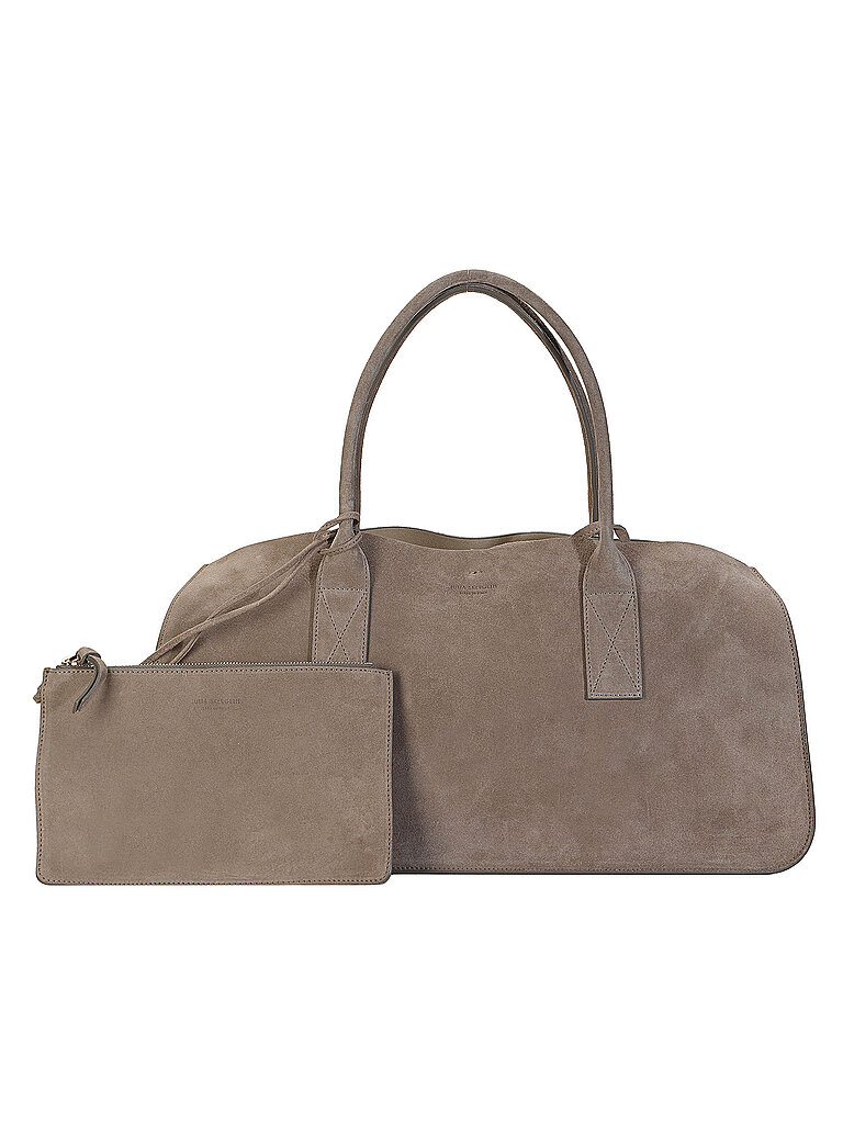 Julia Skergeth Bolso de piel - Tote Bag TAKEAWAY BAG Large marrón