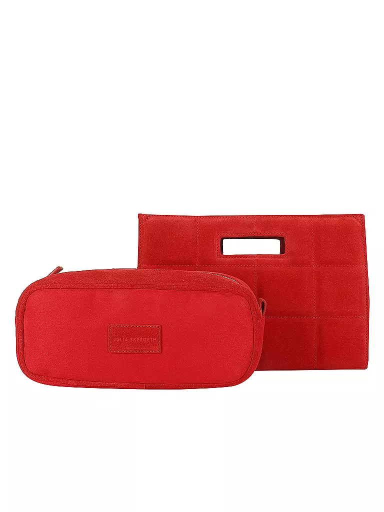 JULIA SKERGETH | Bolso de cuero - Bolso bandolera EDICIÓN LIMITADA | Rojo