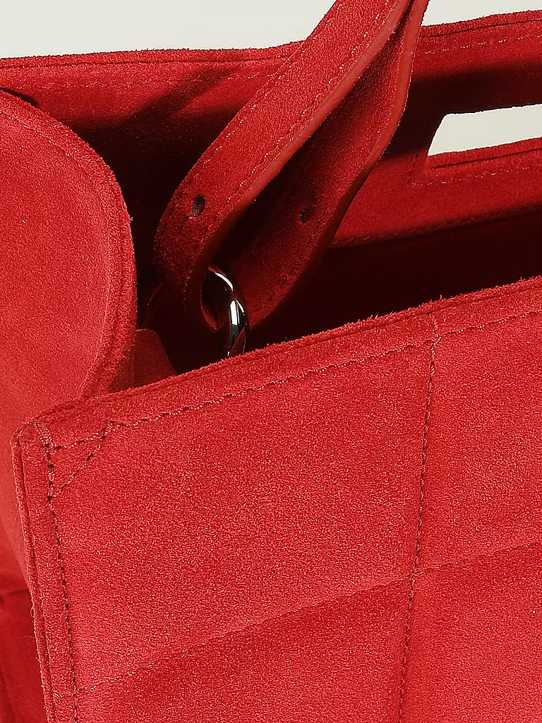 JULIA SKERGETH | Bolso de cuero - Bolso bandolera EDICIÓN LIMITADA | Rojo