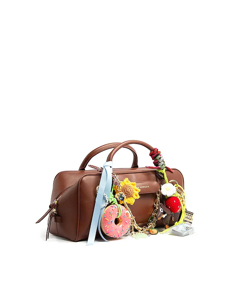 JULIA SKERGETH | Bolso de cuero - Bolso de mano BOLSO DE MANO MEDIANO | Marrón